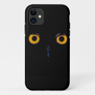 Gespenstische kluge alte Eule mustert Gesicht Case-Mate iPhone Hülle