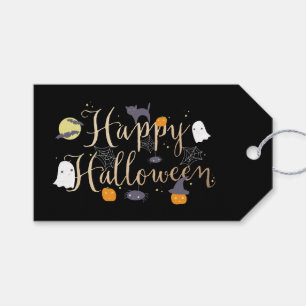 Gespenstische Lebewesen Halloween Geschenkanhänger