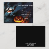 GESPENSTISCHE NACHT entwirft ~ Visitenkarte (Vorne/Hinten)