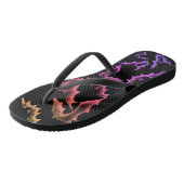 Gespenstische Schläger - Stadt-Lichter Badesandalen (Schrägansicht)