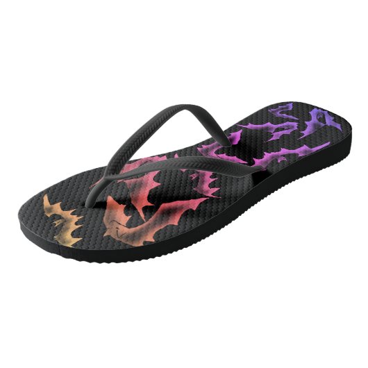 Gespenstische Schläger - Stadt-Lichter Badesandalen (Schrägansicht)