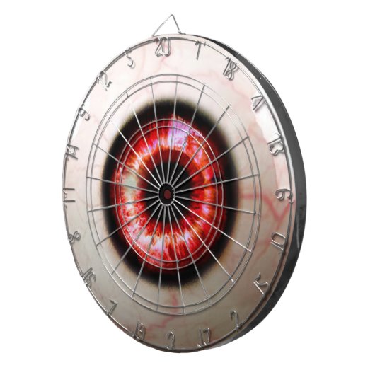 Gespenstischer Augapfel Dartscheibe (Vorderseite rechts)