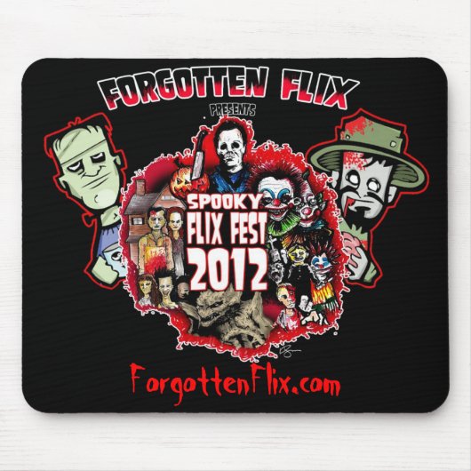 Gespenstischer FlixFest Mousepad 2012 (Vorne)