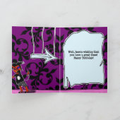 Gespenstischer Geburtstag Karte (Innenseite)