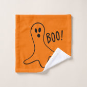 Gespenstischer Geist 4Joey Halloweens Badhandtuch Set (Waschlappen)