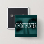 Gespenstischer Geist-Jäger Button (Vorne & Hinten)