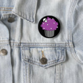 Gespenstischer kleiner Kuchen Button (Beispiel)