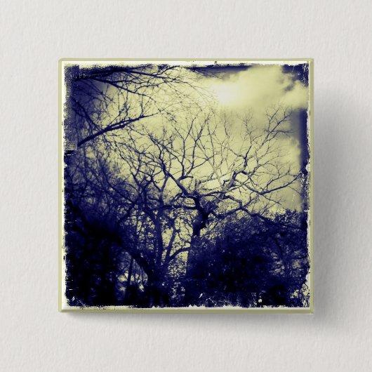 Gespenstischer Knopf des Baum-3 Button (Vorderseite)