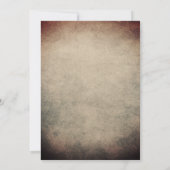 Gespenstischer Kürbis-Spuk Halloween-Party Einladung (Rückseite)