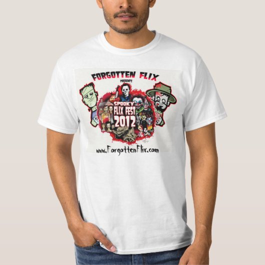 Gespenstisches Flixfest-T-Shirt 2012 T-Shirt (Vorderseite)