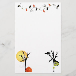 Gespenstisches Halloween Briefpapier