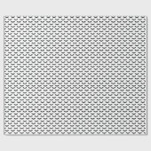 Gespenstisches Halloween-Schläger-Druck-Papier Geschenkpapier (Flach)