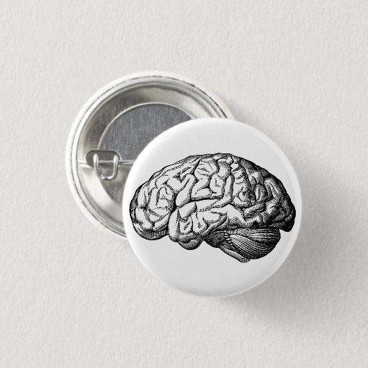 Gespenstisches Knopf-Button des menschlichen Button (Vorne & Hinten)