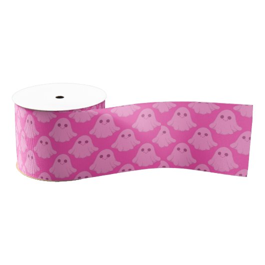 Gespenstisches rosa Band Ripsband (Spule)