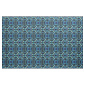 Gespenstisches Schmetterlings-Motten-blaues Stoff (Yard (91,4 cm))
