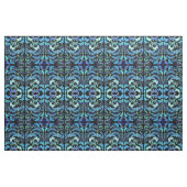 Gespenstisches Schmetterlings-Motten-blaues Stoff (Fat Quarter (45,7 x 55,9 cm))
