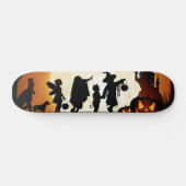 Gespenstisches Skateboard Halloweens (Horizontal)