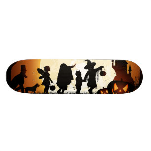Gespenstisches Skateboard Halloweens