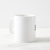 Gespenstisches Weiß 11 Unze-Klassiker-Tasse Kaffeetasse (Vorderseite Links)