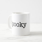 Gespenstisches Weiß 11 Unze-Klassiker-Tasse Kaffeetasse (Vorderseite Links)