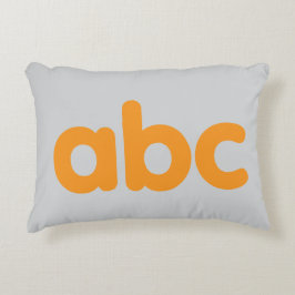 Gespielt primäres ABC-Kissen Dekokissen