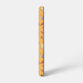 Gespielte Halloween-Geister und Hexen-Muster Samsung Galaxy Hülle (Linke Seite)