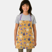 Gespielte Halloween-Geister und Hexen-Muster Schürze (Insitu)