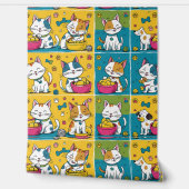 Gespielte Haustiere & Happy Hearts Peel and Stick Tapete (Abrollen)