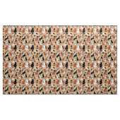 Gespielte Katzen im Hintergrund Stoff (Yard (91,4 cm))