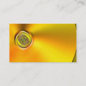 Gesponnene GoldVisitenkarte Visitenkarte (Rückseite)