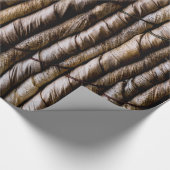 Gesponnener Blumen-Korb Geschenkpapier (Ecke)