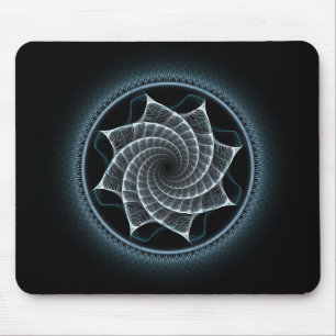 Gesponnener Nautilus Mousepad