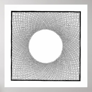 Gesponnener Sun Poster