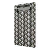 Gesponnenes Metallmuster Mini Klemmbrett (Gewinkelt2)