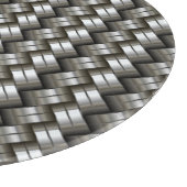 Gesponnenes Metallmuster Schneidebrett (Ecke)