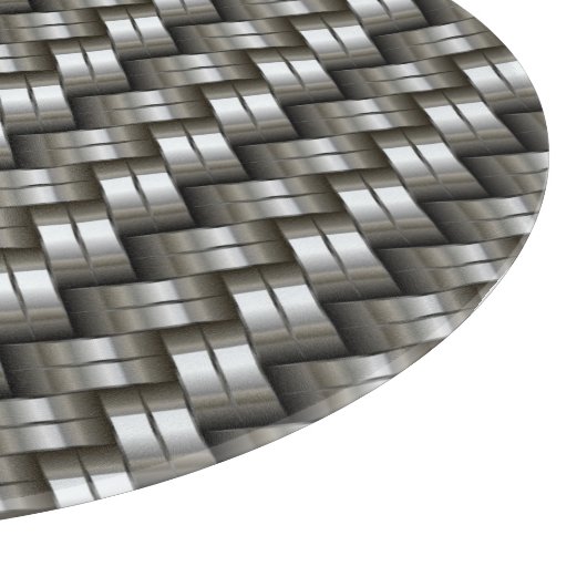 Gesponnenes Metallmuster Schneidebrett (Ecke)