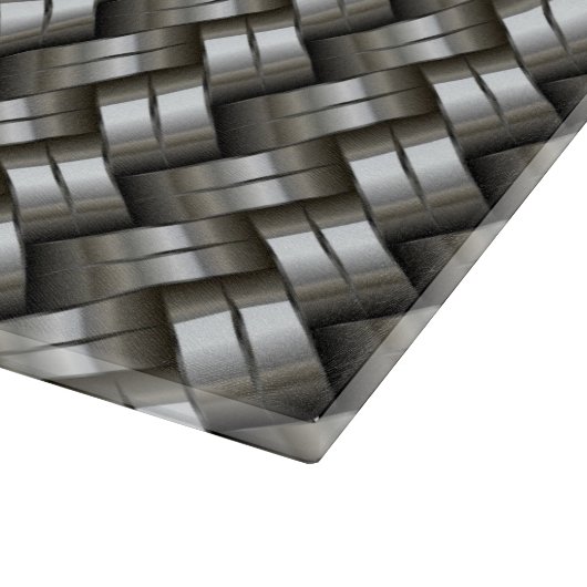 Gesponnenes Metallmuster Schneidebrett (Ecke)