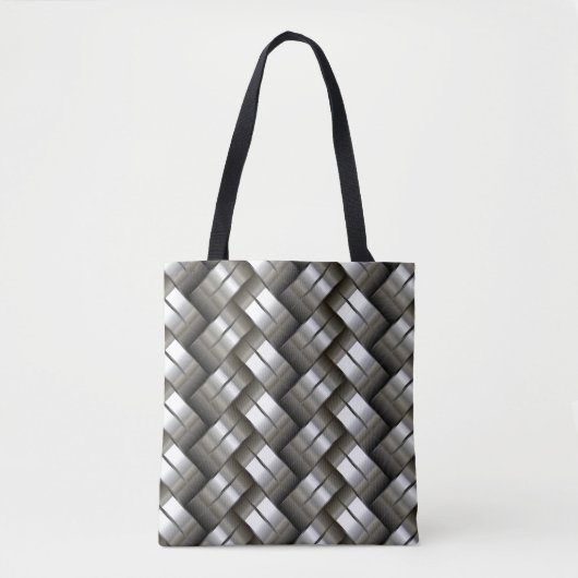 Gesponnenes Metallmuster Tasche (Vorderseite)