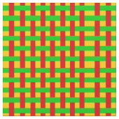 Gesponnenes Rasta Stoff (Nahaufnahme)