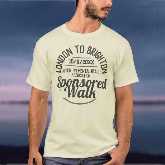 Gesponserte Wanderung oder anderer T - Shirt