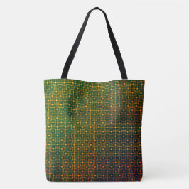 Gesponsertes, blutig grünes, orangefarbenes chines tasche