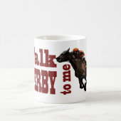 Gespräch Derby zu mir Geschenke u. Neuheiten Kaffeetasse (Mittel)