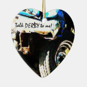 Gespräch DERBY zu mir! Zerschmettertes u. Keramikornament (Rechts)