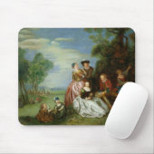 Gespräch in einem Park Mousepad (Mit Mouse)
