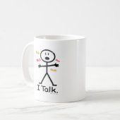 Gespräch Kaffeetasse (Vorderseite Links)