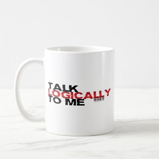 Gespräch logisch zu mir kaffeetasse (Links)