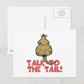Gespräch mit dem Rat des Schwanzes Postkarte (Vorne/Hinten)