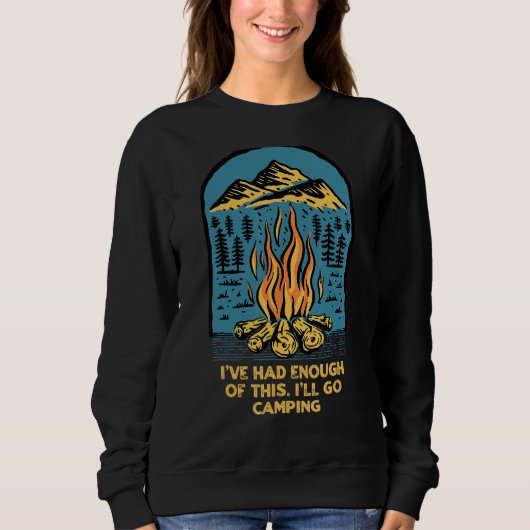 Gespräch mit der Sand Long Beach Summer California Sweatshirt (Vorderseite)
