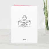 Gespräch mit einer Raupe Karte (Rückseite)