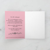 Gespräch mit einer Raupe Karte (Innenseite)